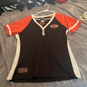 Cowboy Harley-Davidson Jersey style shirt.